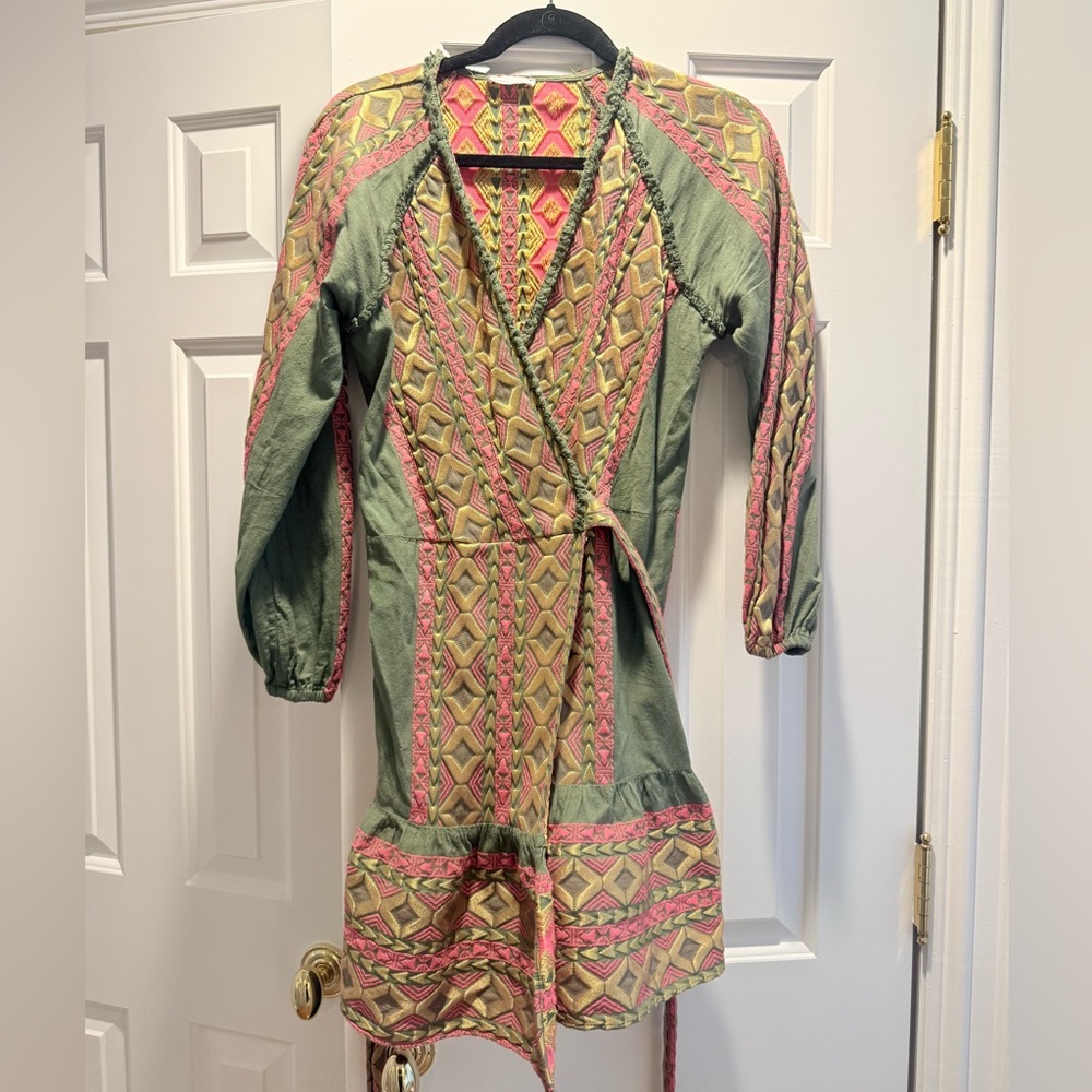 Lace The Label Wrap Dress